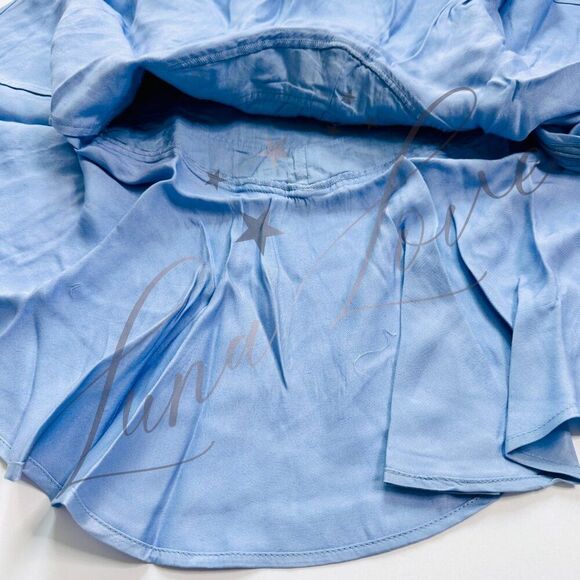 FILLYBOO Meadow Halter Mini Dress In Periwinkle NWT - Picture 8 of 13